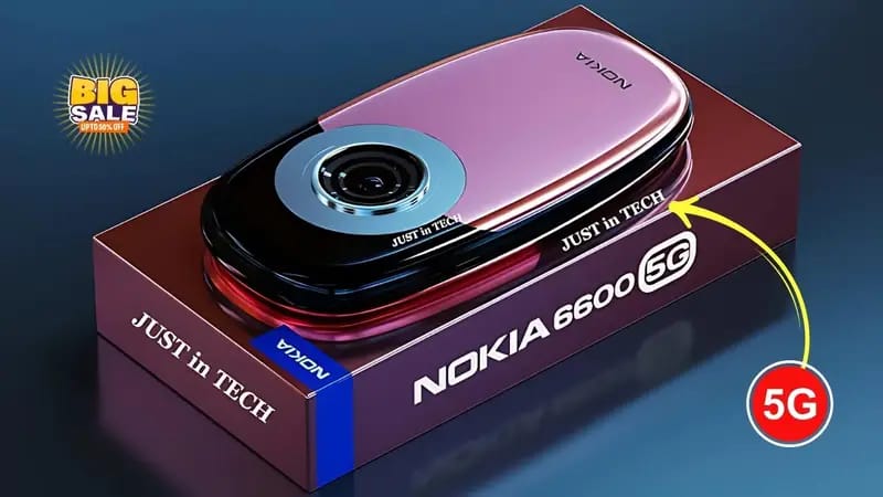 Nokia 6600 5G Smartphone Launched – Premium Design, DSLR-Quality Camera & Powerful Performance