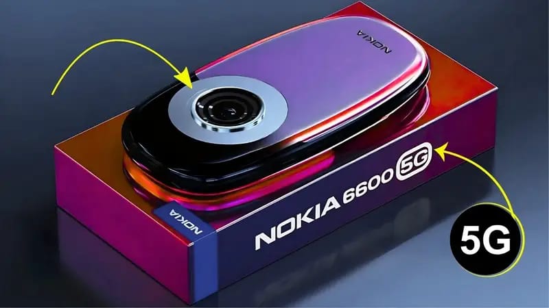 Nokia 6600 5G Launched – 12GB RAM, 200MP Camera & Long-Lasting Battery in Budget Segment