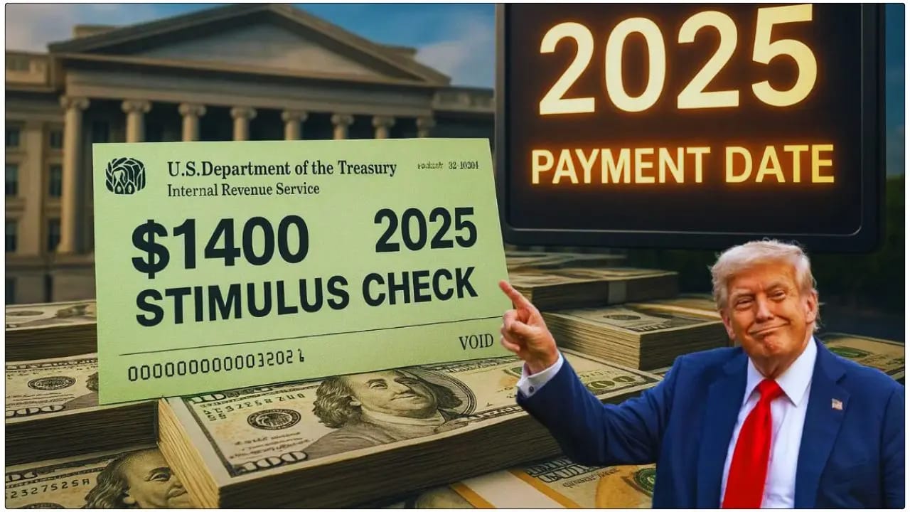 $1400 New Stimulus Checks In 2025 – Eligibility And IRS Payment Date