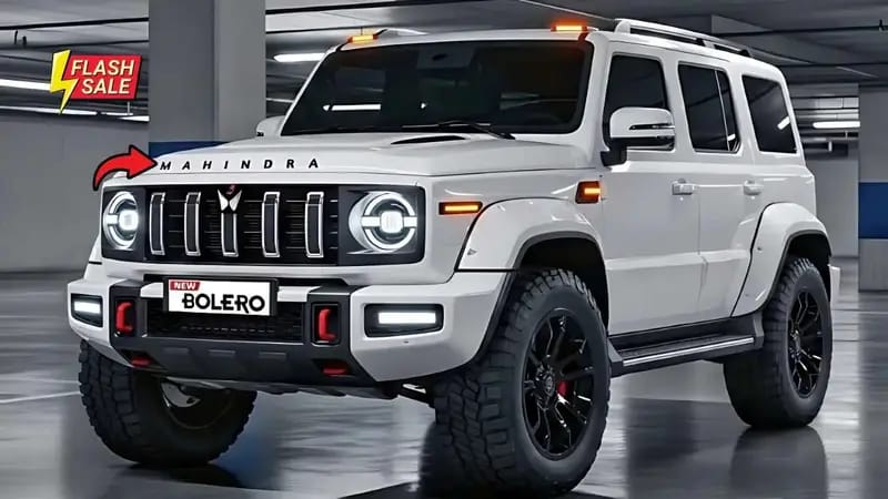 New Mahindra Bolero Launched: 40km Mileage, 260km/h Top Speed for ₹1 Lakh